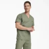 Men’s Eds Signature V-Neck Scrub Top