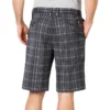 Performance Flex 11″ Relaxed Fit Flat Front Plaid Shorts