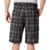 Performance Flex 11″ Relaxed Fit Plaid Cargo Shorts