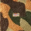 Relaxed Fit High Pile Fleece Camo Jacket