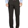 Relaxed Fit Tapered Leg Comfort Waist Khaki Pants