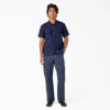 Short Sleeve Linen Work Shirt