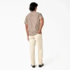 Short Sleeve Striped Service Shirt