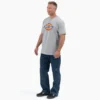 Short Sleeve Tri-Color Logo Graphic T-Shirt