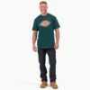 Short Sleeve Tri-Color Logo Graphic T-Shirt