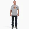 Short Sleeve Tri-Color Logo Graphic T-Shirt