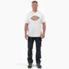 Short Sleeve Tri-Color Logo Graphic T-Shirt