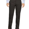 Slim Fit Tapered Leg Flat Front Khaki Pants