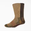 Steel Toe Moisture Control Crew Socks, Size 6-12, 2-Pack
