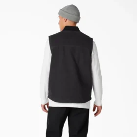Stonewashed Duck High Pile Fleece Lined Vest