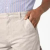 Tonal Jacquard Painter’s Shorts, 11″