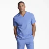 Unisex Eds Essentials V-Neck Scrub Top