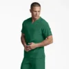 Unisex Eds Essentials V-Neck Scrub Top