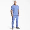 Unisex Eds Essentials V-Neck Scrub Top