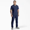 Unisex Eds Essentials V-Neck Scrub Top