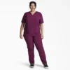 Unisex Eds Essentials V-Neck Scrub Top