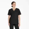Unisex Eds Signature V-Neck Scrub Top