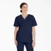 Unisex Eds Signature V-Neck Scrub Top