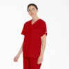 Unisex Eds Signature V-Neck Scrub Top