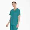 Unisex Eds Signature V-Neck Scrub Top