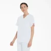 Unisex Eds Signature V-Neck Scrub Top