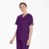 Unisex Eds Signature V-Neck Scrub Top