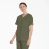 Unisex Eds Signature V-Neck Scrub Top
