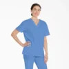 Unisex Eds Signature V-Neck Scrub Top