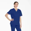 Unisex Eds Signature V-Neck Scrub Top