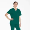 Unisex Eds Signature V-Neck Scrub Top