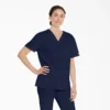 Unisex Eds Signature V-Neck Scrub Top