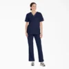 Unisex Eds Signature V-Neck Scrub Top