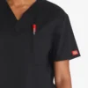 Unisex Eds Signature V-Neck Scrub Top