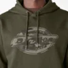 Water Repellent Camo Logo Hoodie