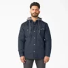 Water Repellent Duck Hooded Shirt Jacket