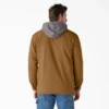 Water Repellent Duck Hooded Shirt Jacket