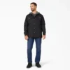 Water Repellent Duck Hooded Shirt Jacket