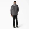 Water Repellent Duck Hooded Shirt Jacket