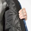 Water Repellent Flannel Hooded Shirt Jacket