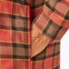 Water Repellent Flannel Hooded Shirt Jacket