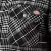 Water Repellent Fleece-Lined Flannel Shirt Jacket