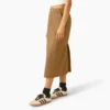 Women’s Duck Canvas Cargo Midi Skirt