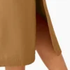 Women’s Duck Canvas Cargo Midi Skirt