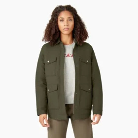 Women’s Duck High Pile Fleece Lined Chore Coat