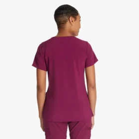 Women’s Eds Essentials Mock Wrap Scrub Top