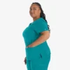 Women’s Eds Essentials Mock Wrap Scrub Top