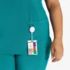Women’s Eds Essentials Mock Wrap Scrub Top
