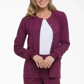 Women’s Eds Essentials Snap Front Scrub Jacket