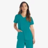 Women’s Eds Essentials V-Neck Scrub Top