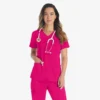 Women’s Eds Essentials V-Neck Scrub Top